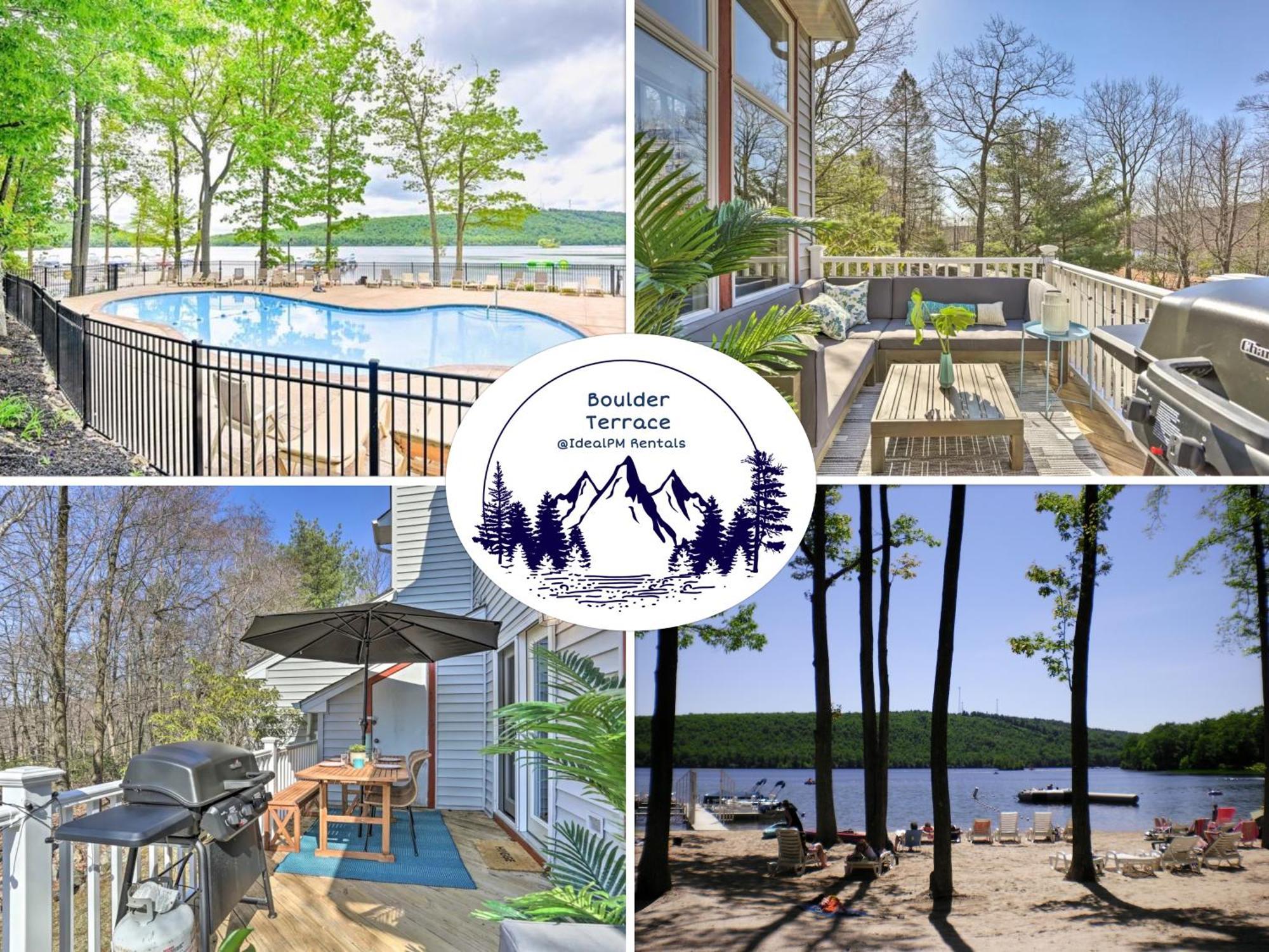 Bigboulder Lakeview Terrace-Minutes From The Lake Lake Harmony Exteriör bild
